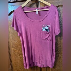 Sleepy Panda Shirt